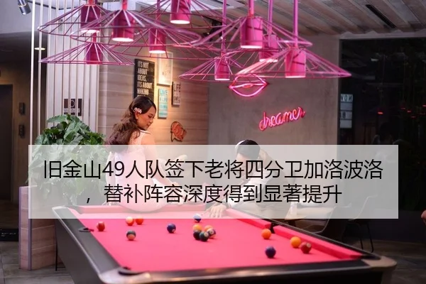 旧金山49人队签下老将四分卫加洛波洛，替补阵容深度得到显著提升